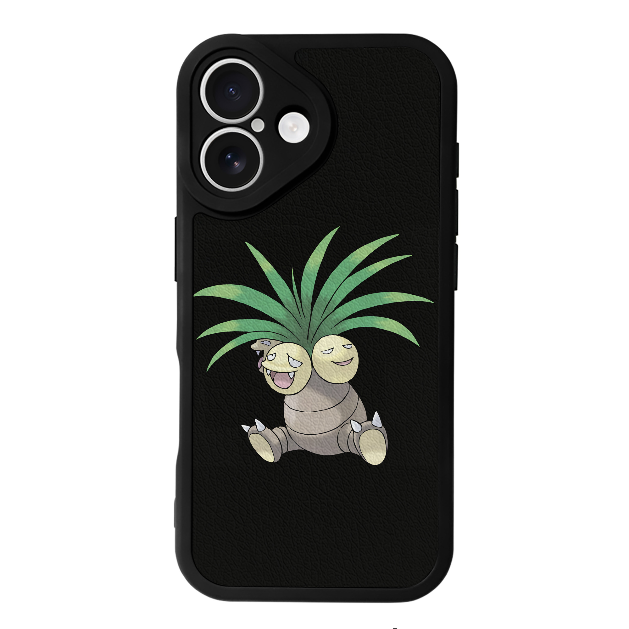 （画像用） ポケットモンスター Pokémon 【iPhone 16シリーズ対応】シリコンスマホケース（レザー調） 材質：シリコン